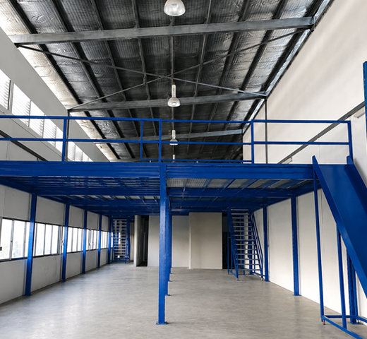 Superblock mezzanine platform in Singapore